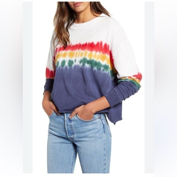 Free People DayDreamer Tie Dye Tee size XS - Picture 1 of 10